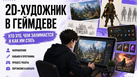 2D-художник в геймдеве: кто это, чем занимается и как им стать 2D-художник в геймдеве: кто это, чем занимается и как им стать